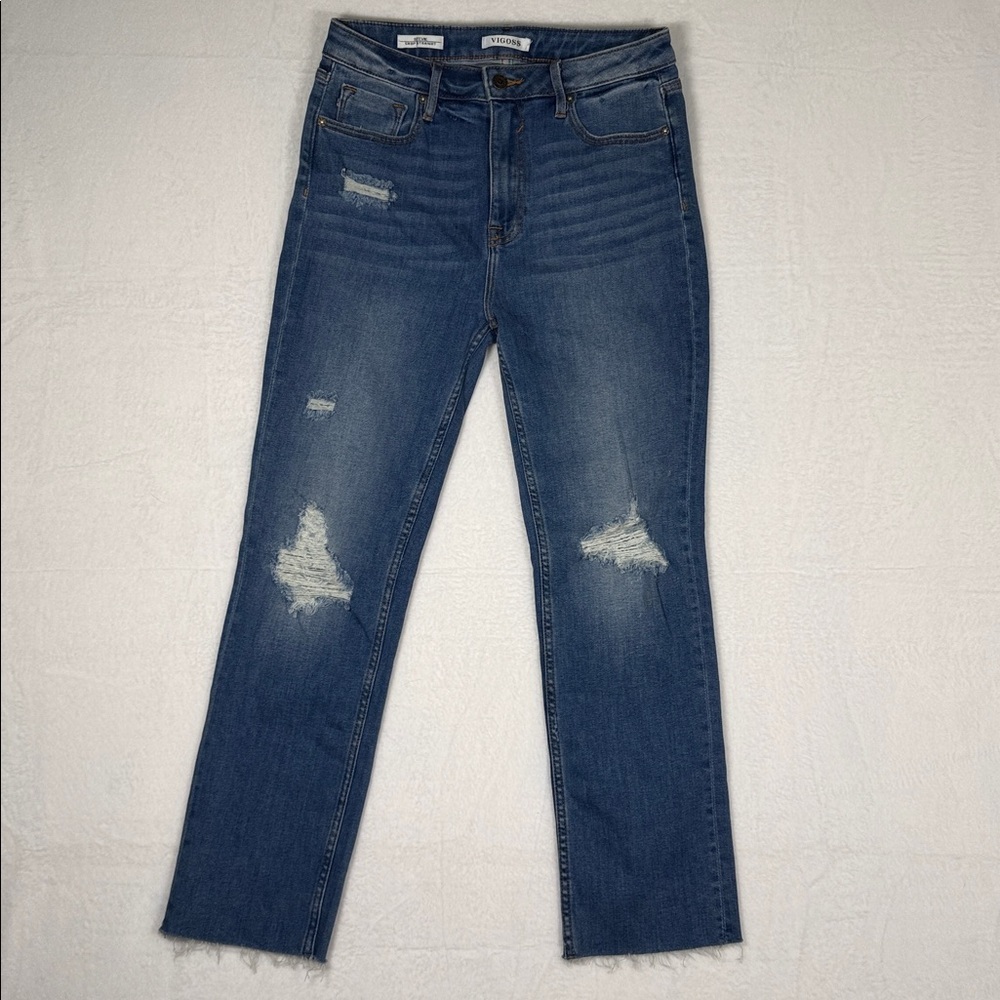 Vigoss Stevie Crop Straight Denim size 28 - Picture 4 of 13